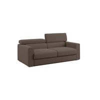 LINEARSOFA Dylan - Braun, Textil (188/89/100cm) - Divani.store