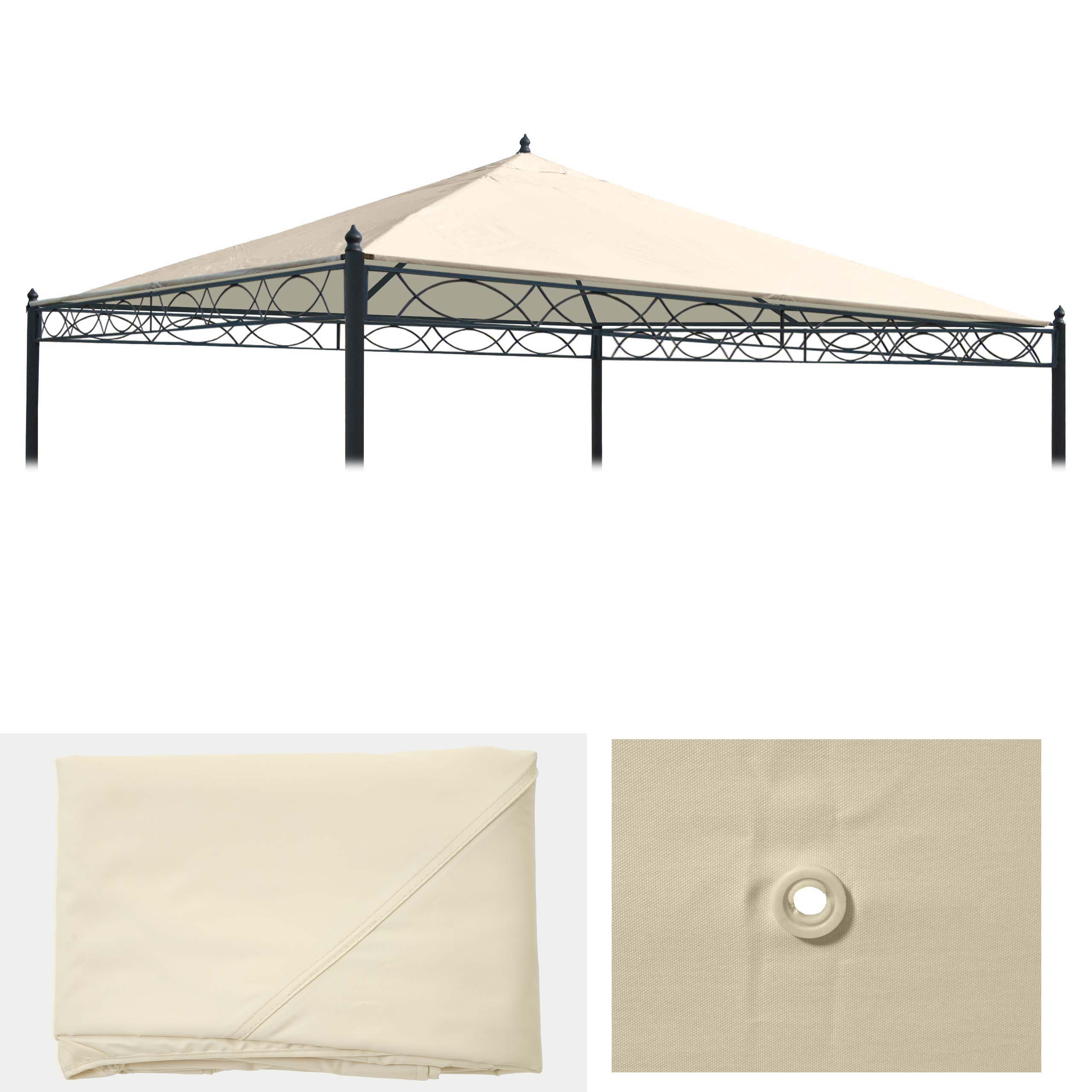 ERSATZBEZUG DACH PERGOLA CALPE I Cremeweiß - Weiß, Textil (280/1/280cm) - MCW