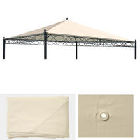 ERSATZBEZUG DACH PERGOLA CALPE I Cremeweiß - Weiß, Textil (280/1/280cm) - MCW