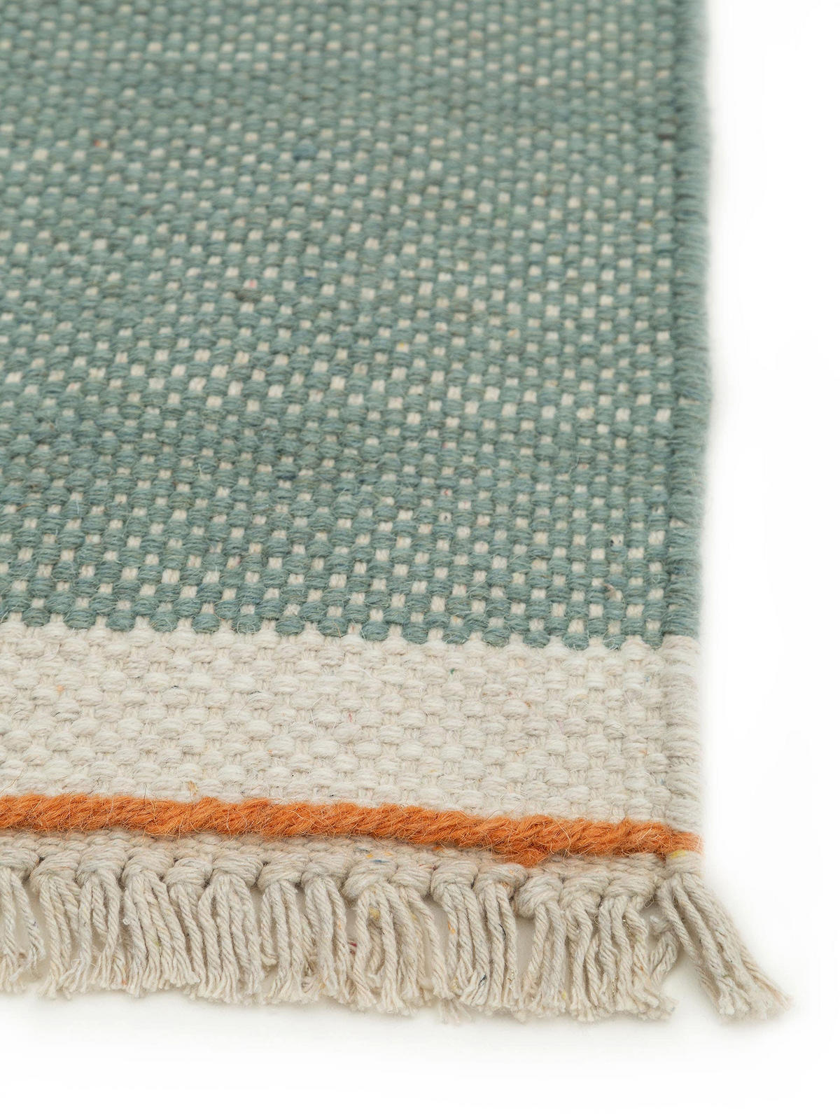 WOLLTEPPICH Karla Mint 80x120 cm - Mintgrün, Textil (80/120cm) - benuta Pop