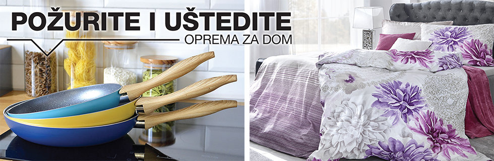 Veliki izbor opreme za dom Lesnina XXXL