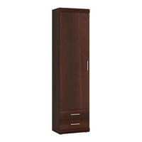 STAURAUMSCHRANK Imperial Nussbaum Imperial 50 / 37,5 / 195 cm - Nussbaumfarben/Braun, Holz/Holzwerkstoff (50/195/37cm) - Feldmann-Wohnen