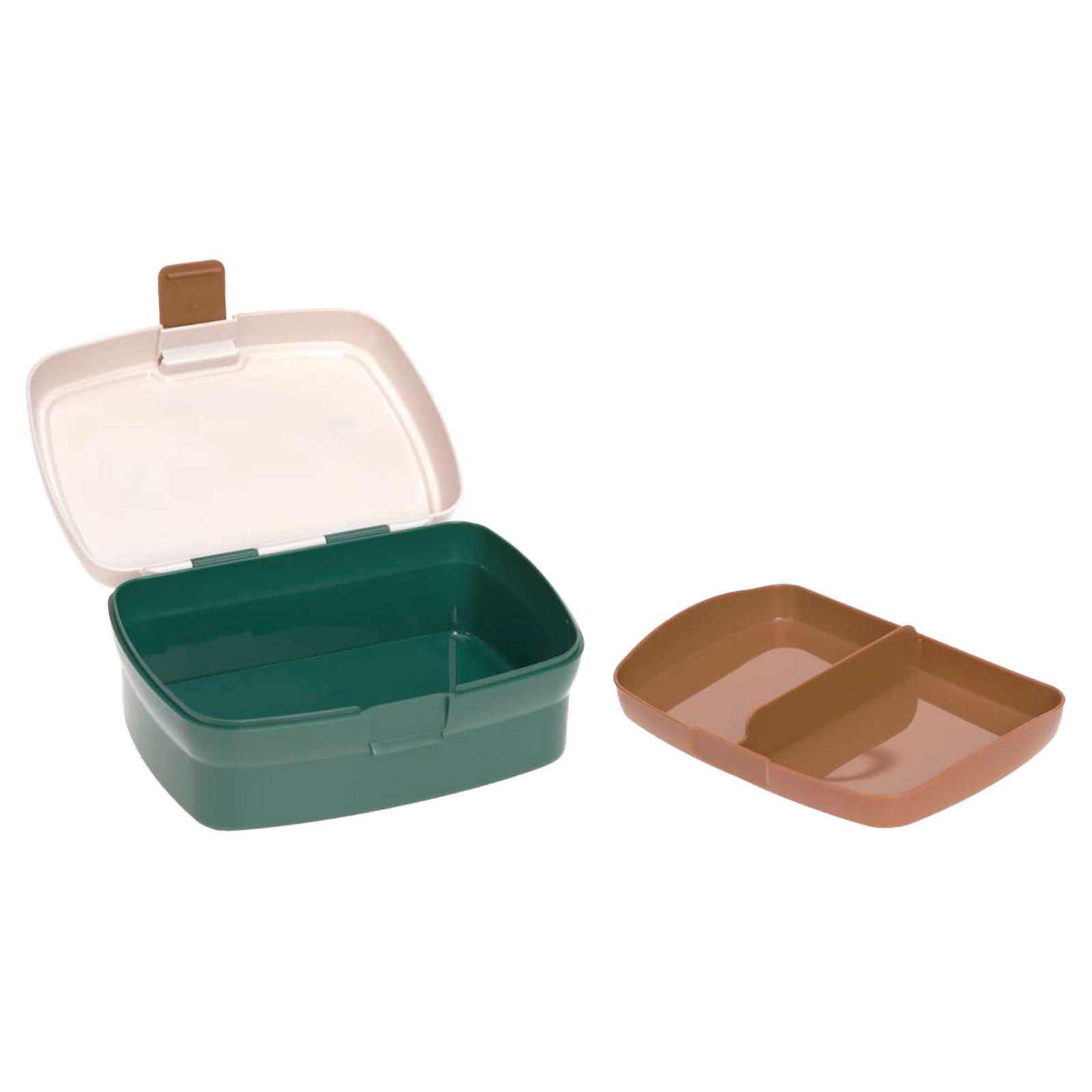 COOK CONCEPT Brotdose Mit Löffel – Luftdicht, 14x14x17 Cm, Ideal Für Suppe & Salat Unterwegs