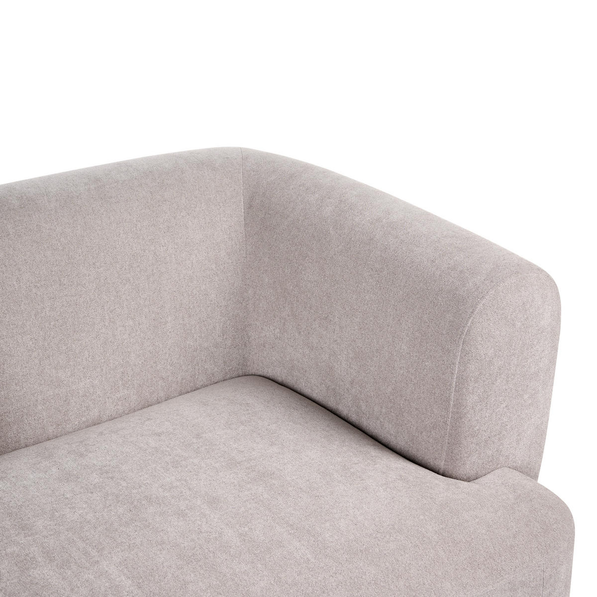 POHOVKA 2-místná Látka Béžová Hogbo - béžová, textil (145/73/93cm) - Beliani