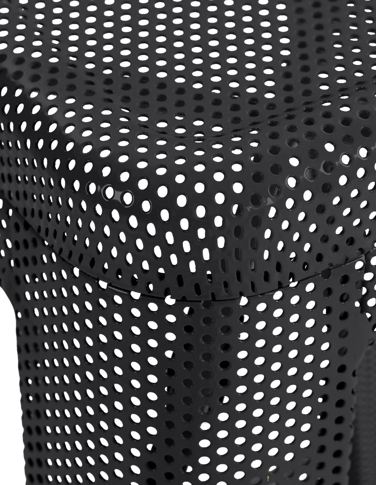 BARHOCKER SEOUL Schwarz Metall - Schwarz, Metall (43/77/43cm) - DELUKE