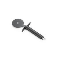 PIZZASCHNEIDER Modern Kitchen Schwarz 20/6.5/1 cm Metall - Schwarz, Metall (6.5/1/20cm) - Mondex