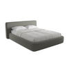 POLSTERBETT mit Bettkasten und Lattenrost 200x225 Beige - Greige/Beige, Kunststoff/Textil (160/200cm) - Makamii