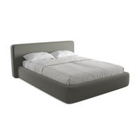 POLSTERBETT mit Bettkasten und Lattenrost 200x225 Beige - Greige/Beige, Kunststoff/Textil (160/200cm) - Makamii