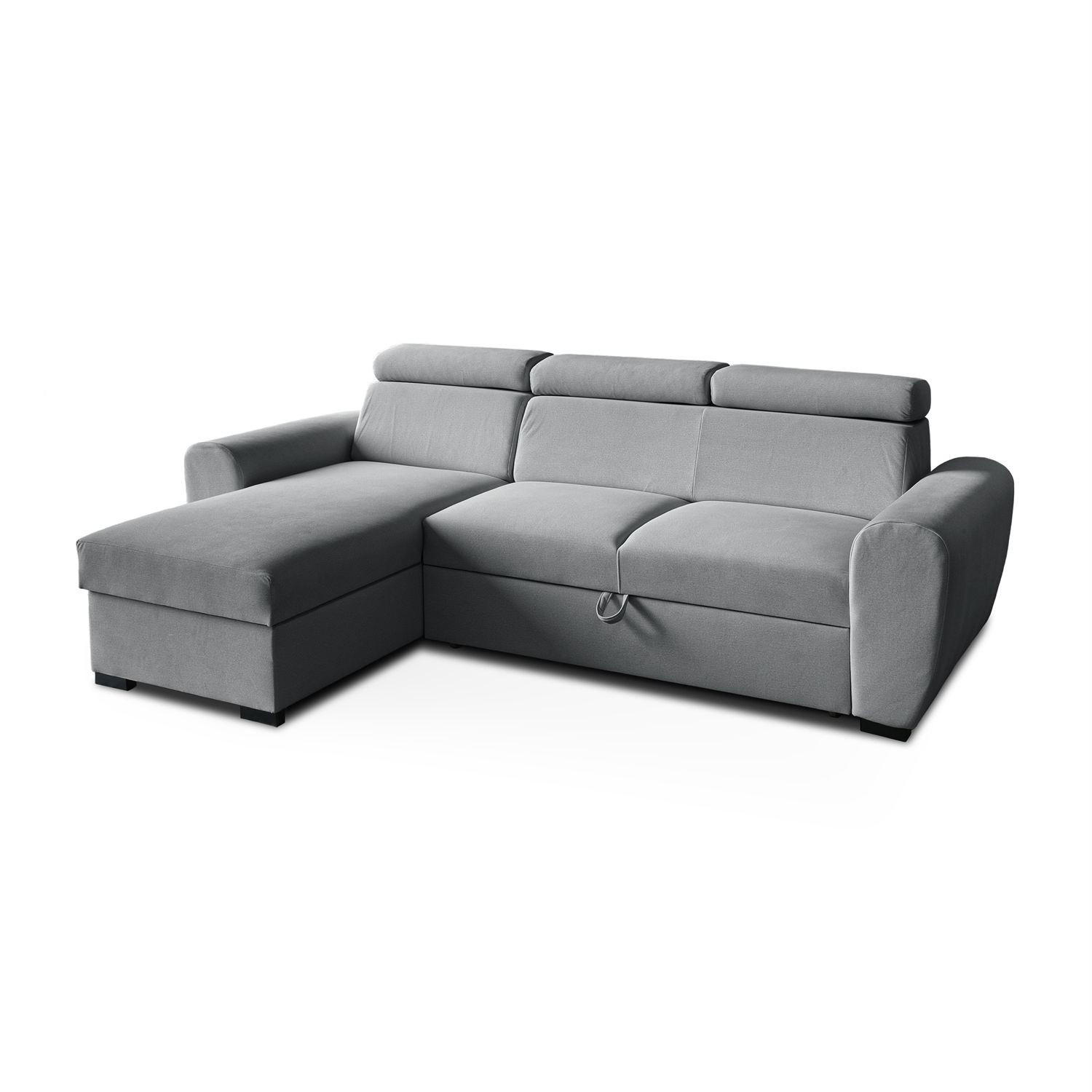 Lookway Ecksofa Grau 253x174 cm