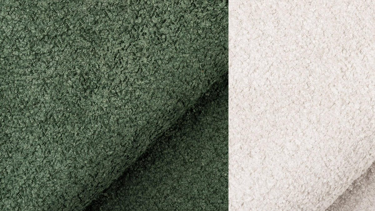 ECKSOFA CALME 5-Sitzer, olive - Olivgrün, Holz/Textil (294/229cm) - Courtois Laville