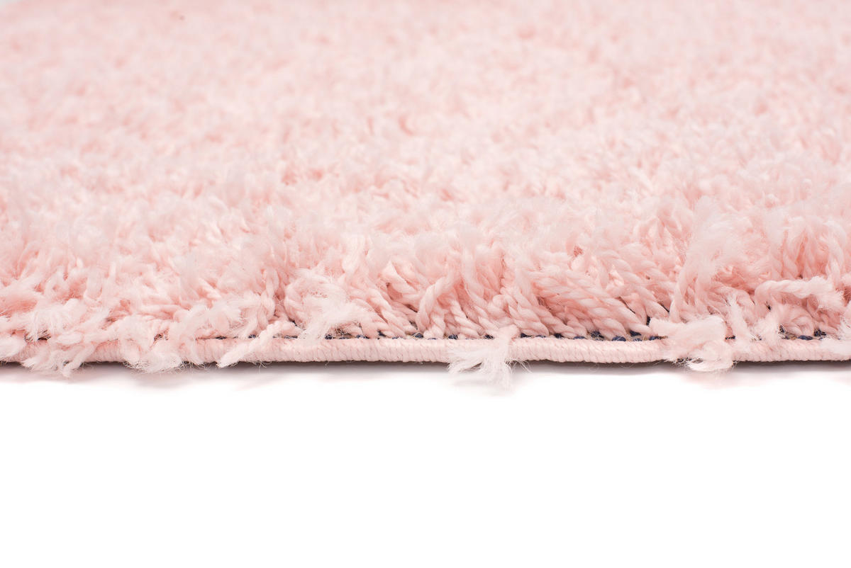 TEPPICH ESSENCE SQUARE Rosa 160/160 cm - Rosa, Kunststoff (160/160cm) - Tapiso