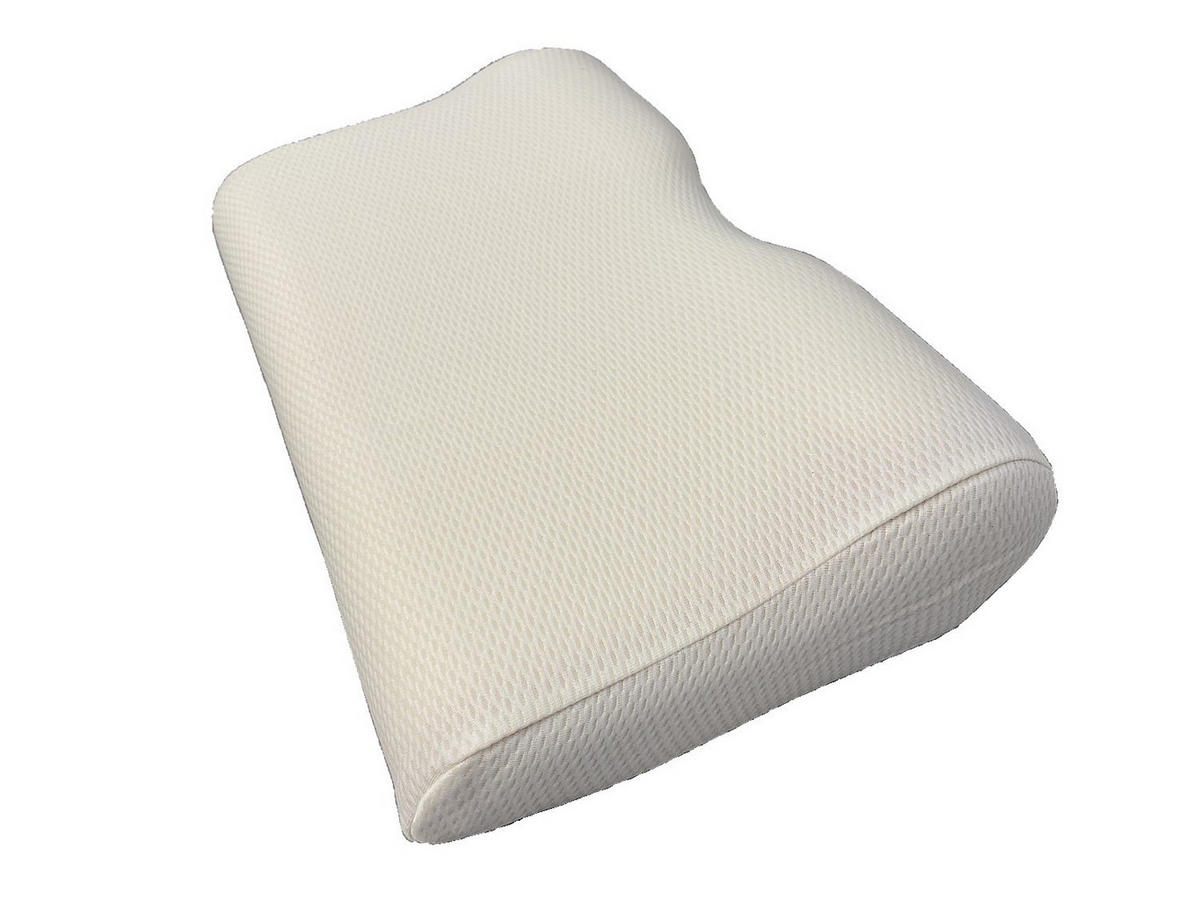 ERGONOMISCHES Kopfkissen - 32 x 52 cm - DODO von PERFECT POSITION - Weiß, Textil (52/35cm) - Dodo