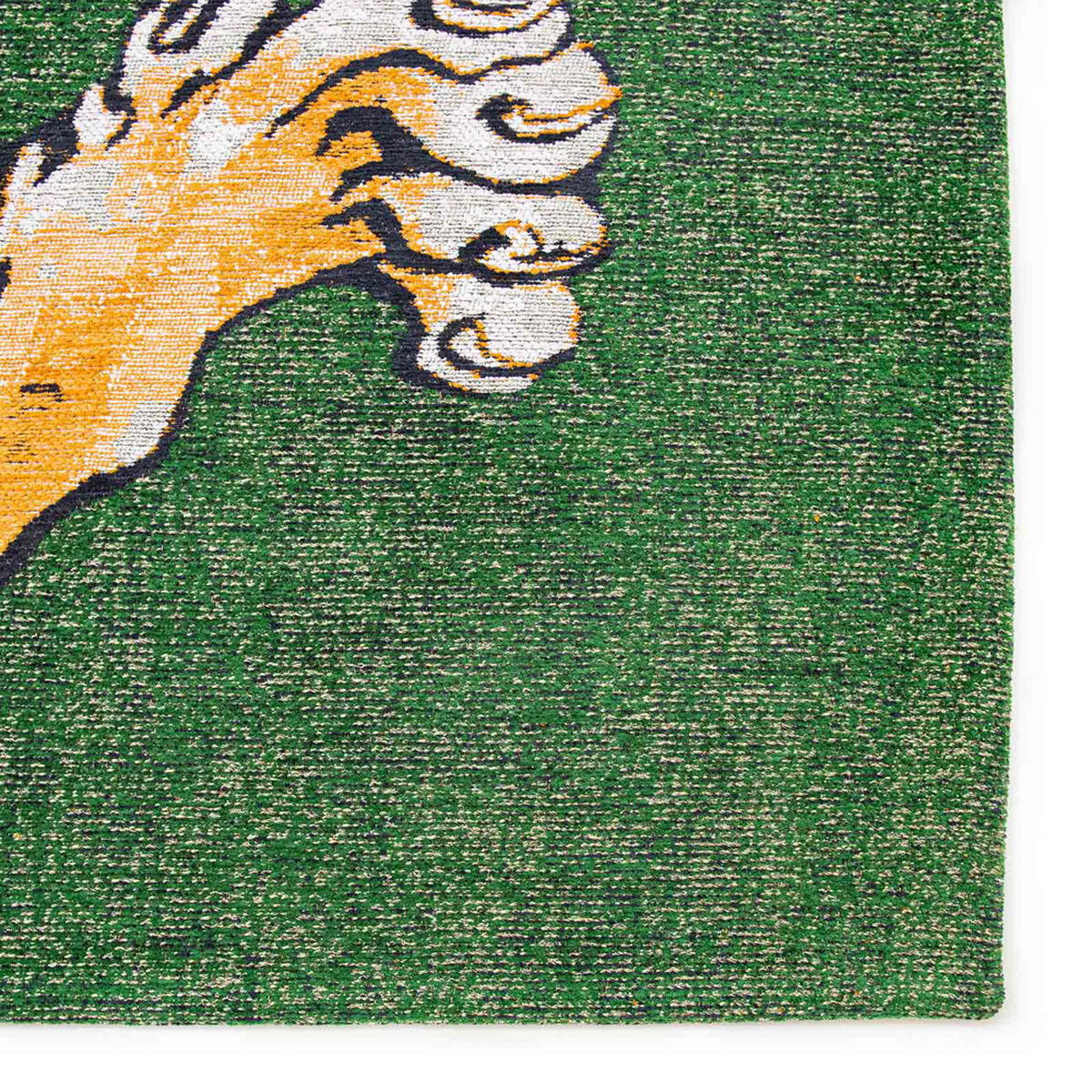 TEPPICH Green On Fire Pop 140/200 cm - Grün, Textil (140/200cm) - Louis De Poortere