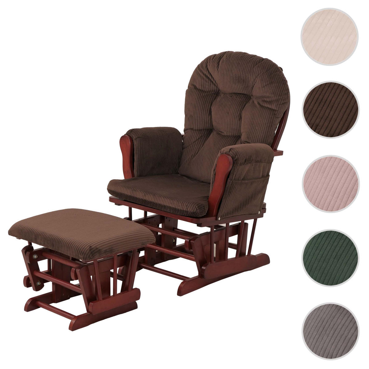 RELAXSESSEL Braun - Braun, Textil (74/103/71cm) - MCW