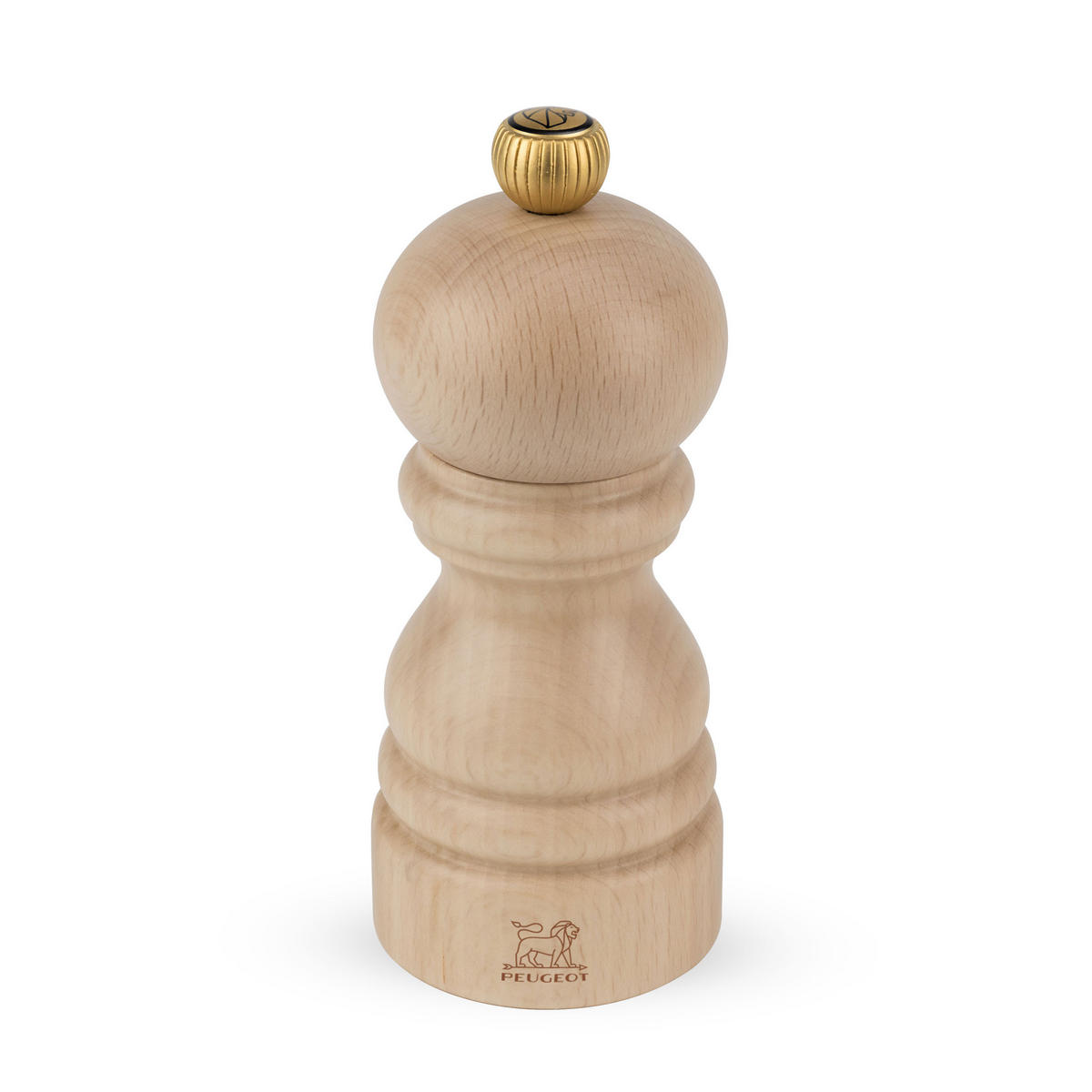 PFEFFERMÜHLE Paris 12cm Buchenholz Natur Stahlmahlwerk - Braun, Holz (5.9/12/5.9cm) - PEUGEOT