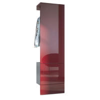 GARDEROBE Carlton Paneel in Bordeaux Hochglanz - Bordeaux, Holzwerkstoff (52/193/35cm) - Vladon