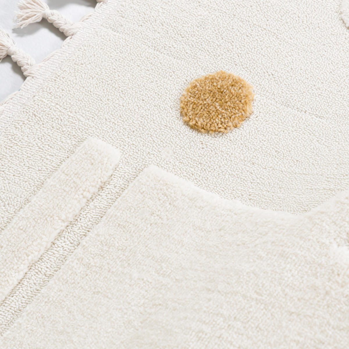 KINDERTEPPICH Beige Kaninchen, Tierisch - Mittelflor Rechteckig Weich 160 x 230 cm - Multicolor/Hellgrau, Textil (160/230cm) - Mazovia