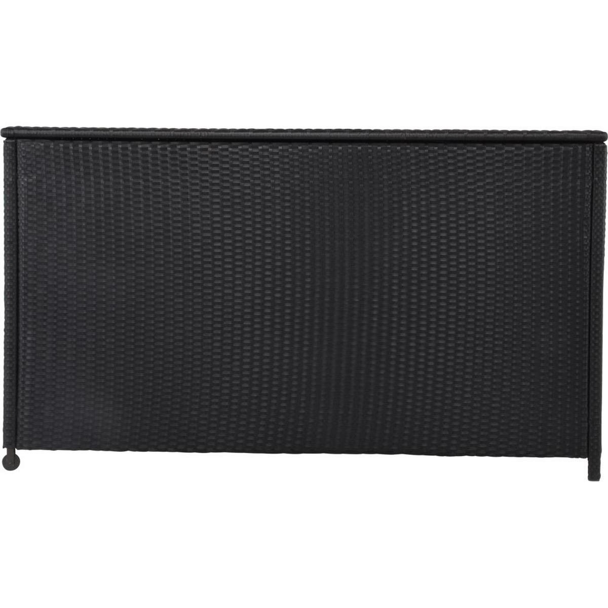 KISSENBOX Black - Braun - 165/67/95 cm - Braun, Metall (67/95/165cm) - Lesli Living