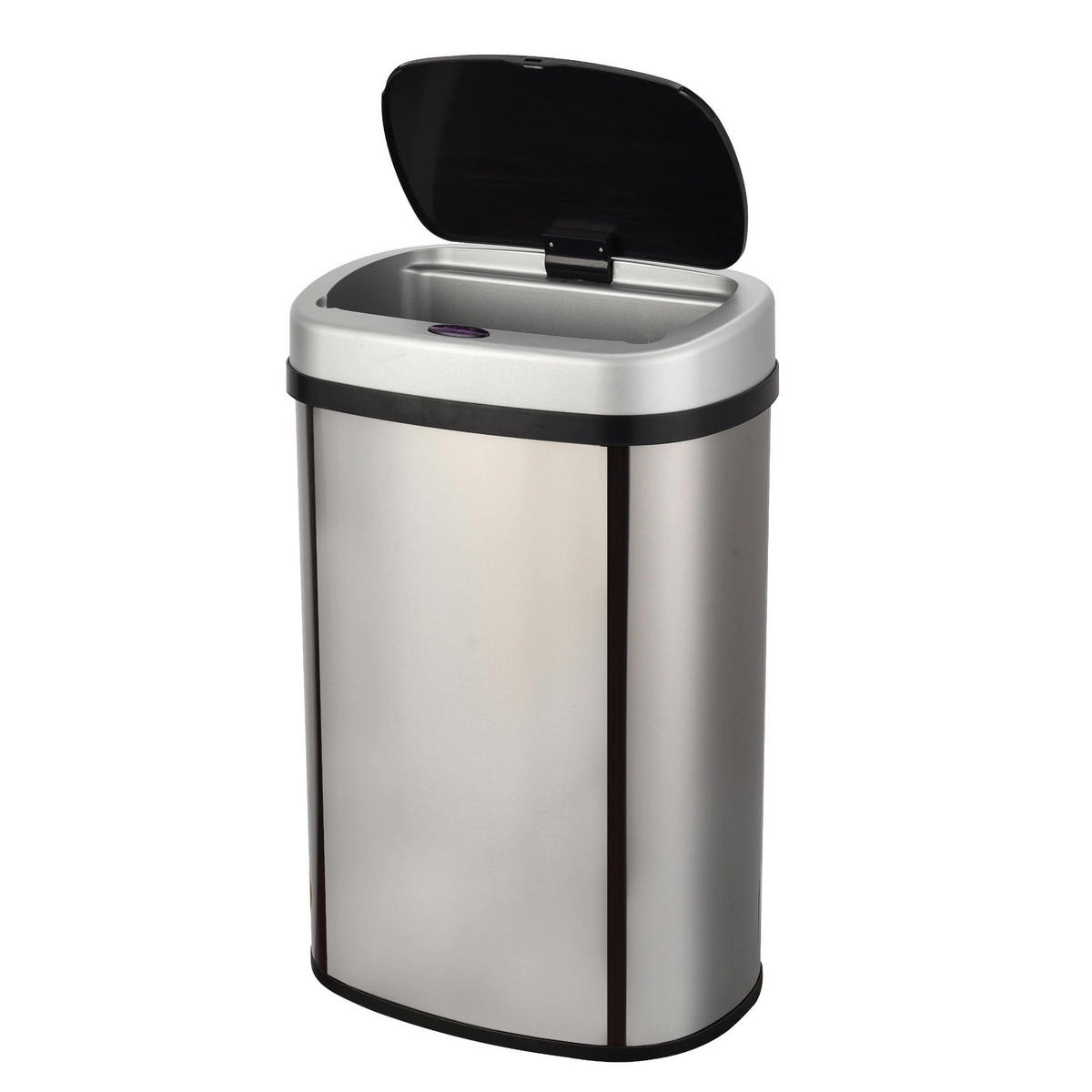 MÜLLBEHÄLTER MAJESTIC silber - Silberfarben, Metall (29/65/41cm) - Kitchen Move