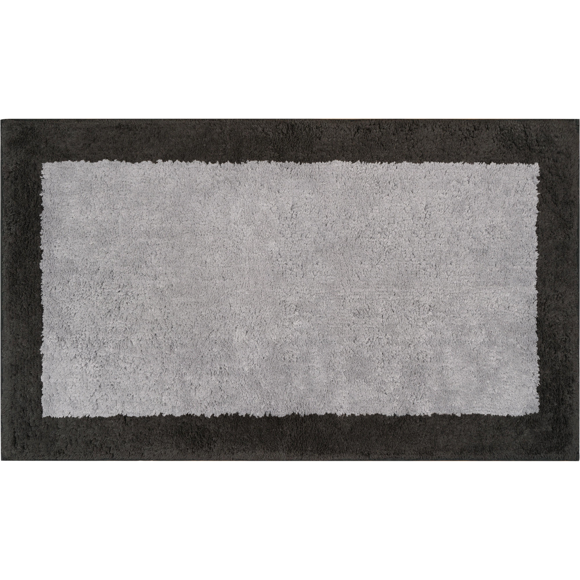 BADTEPPICHE FRAME 1010 METAL/ANTHRAZIT - 77 - Grau, Textil (60/100cm) - Cawö
