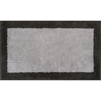 BADTEPPICHE FRAME 1010 METAL/ANTHRAZIT - 77 - Grau, Textil (60/100cm) - Cawö