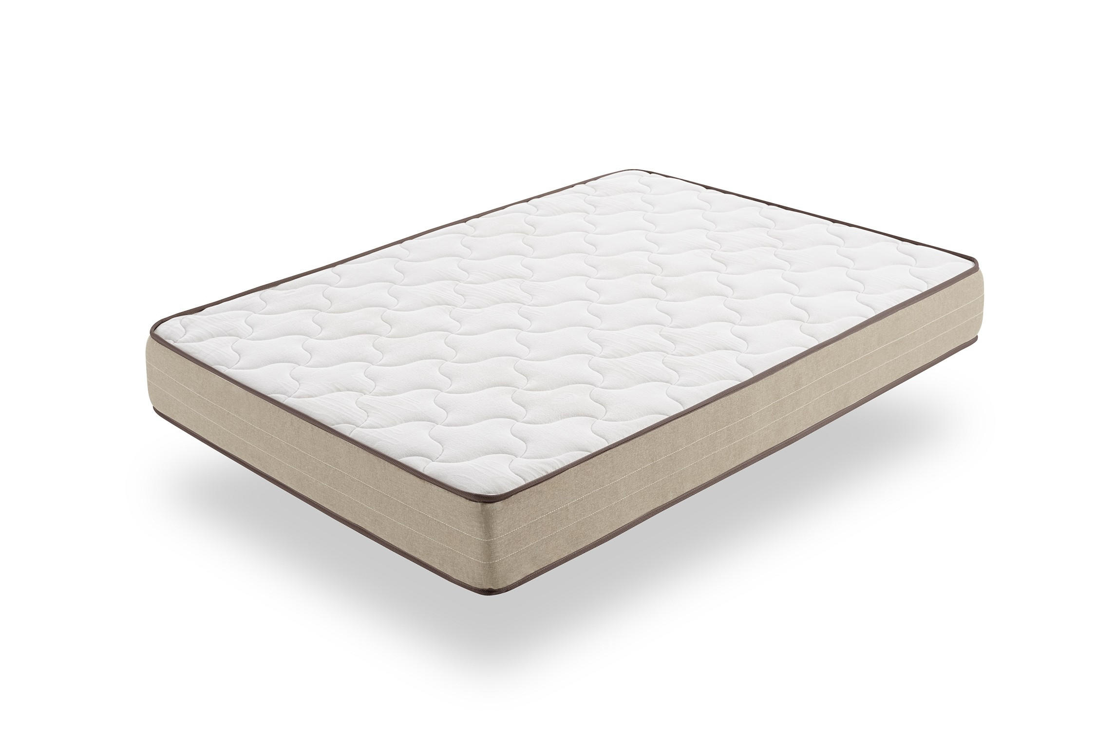 MATRATZE Bamboo Fresh 21cm, 160x200cm - Weiß, Textil (160/200cm) - Moonia
