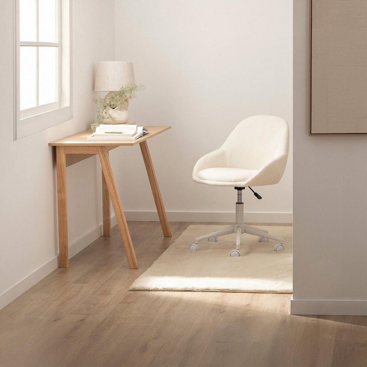 SCHREIBTISCH Erik Natürlich 120 cm x 75 cm - Naturfarben, Holzwerkstoff (50/120/75cm) - Klast Home