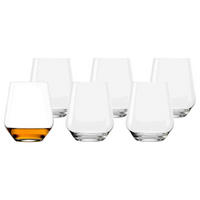 BECHER Revolution Quatrophil transparent 370 ml 6er Set - Transparent, Glas (0.37L) - Stölzle Lausitz