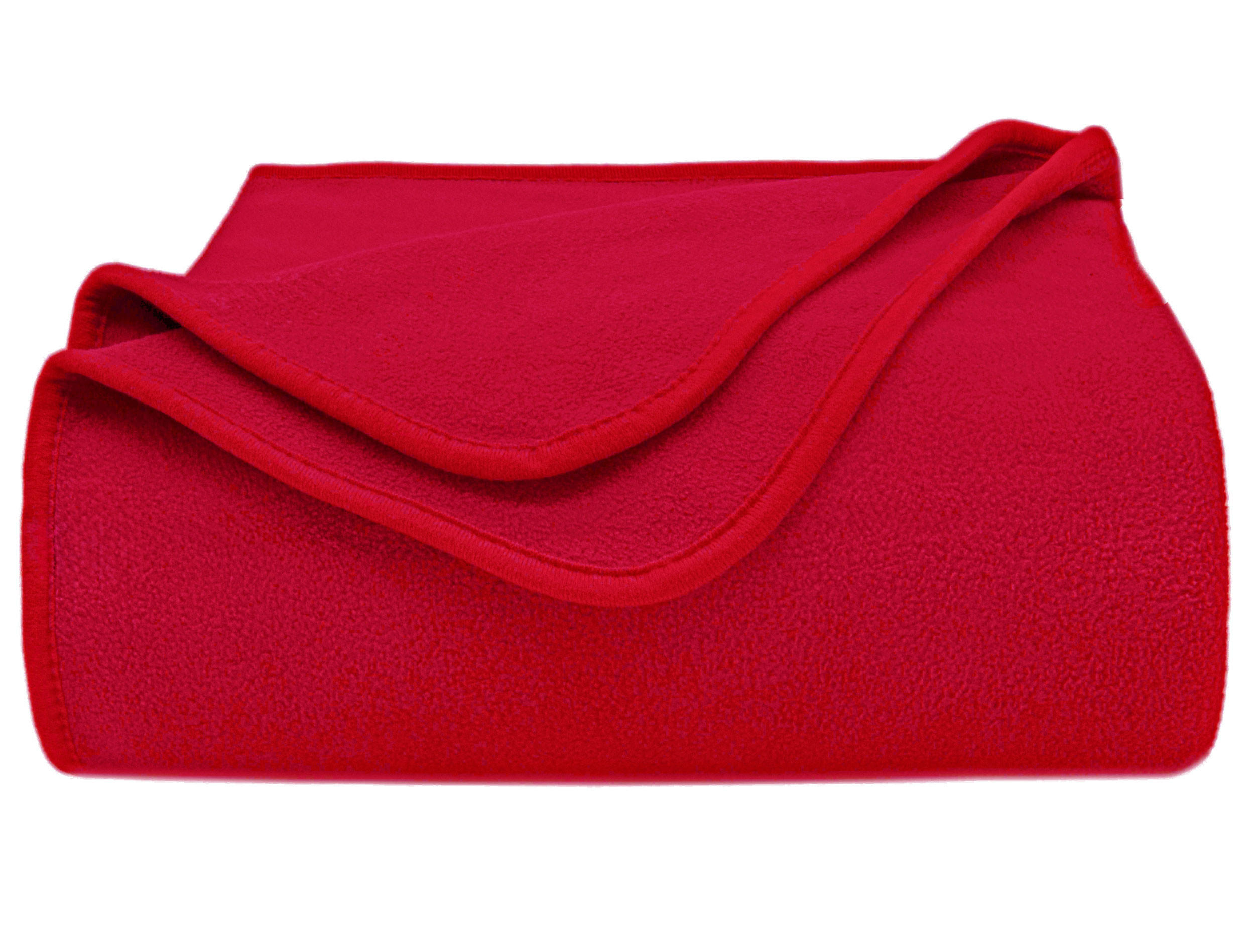 KUSCHELDECKE, 130x170 cm, 100% Polyester, Rot - Rot, Textil (130/170cm) - Zollner