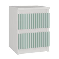 NACHTTISCH MALWA M2 ARTESO - MINT / GRÜN - Weiß/Mintgrün, Holzwerkstoff (30/40/30cm) - CDF