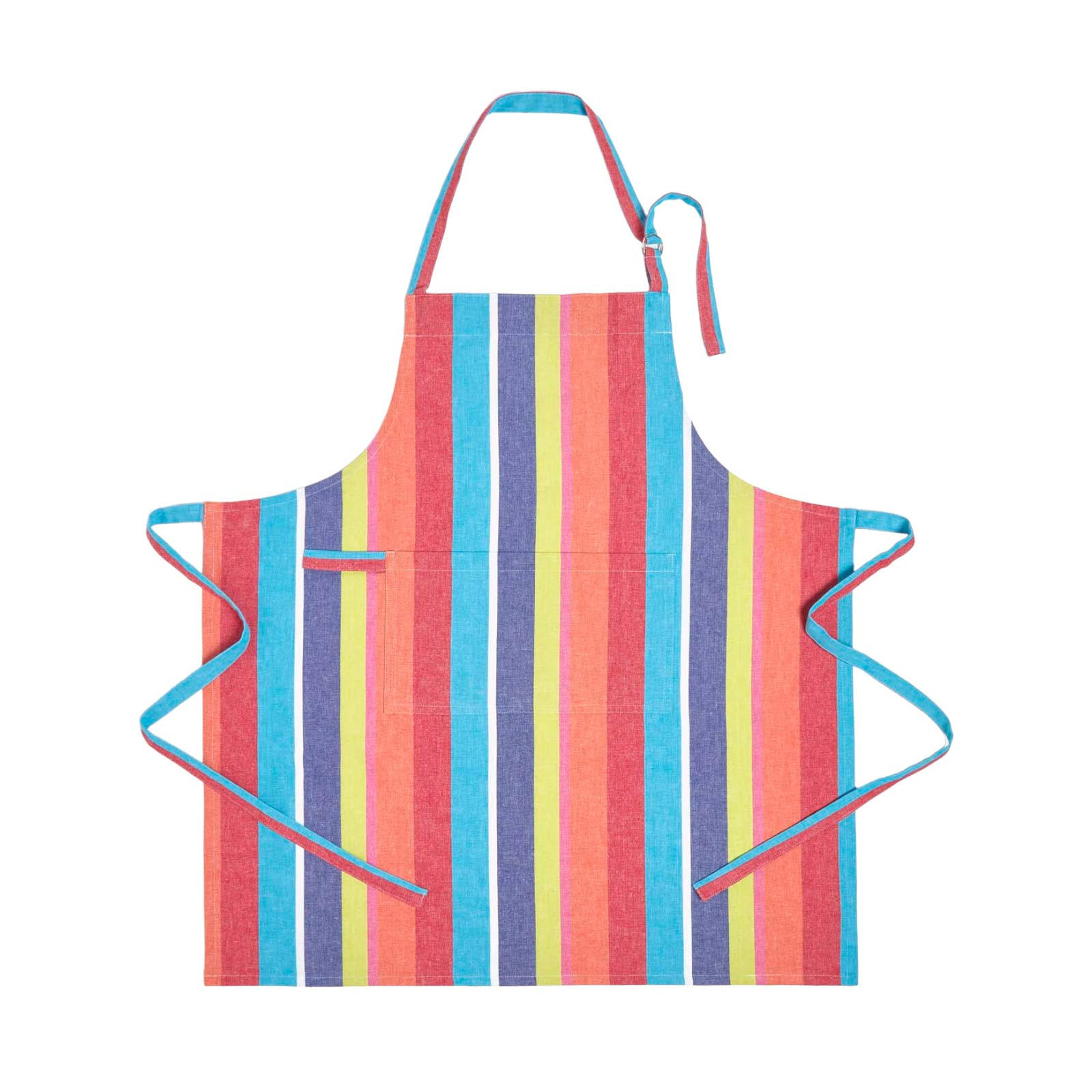 KOCHSCHÜRZE bunt gestreift, 100% Baumwolle - Multicolor, Textil (80/110cm) - Homescapes