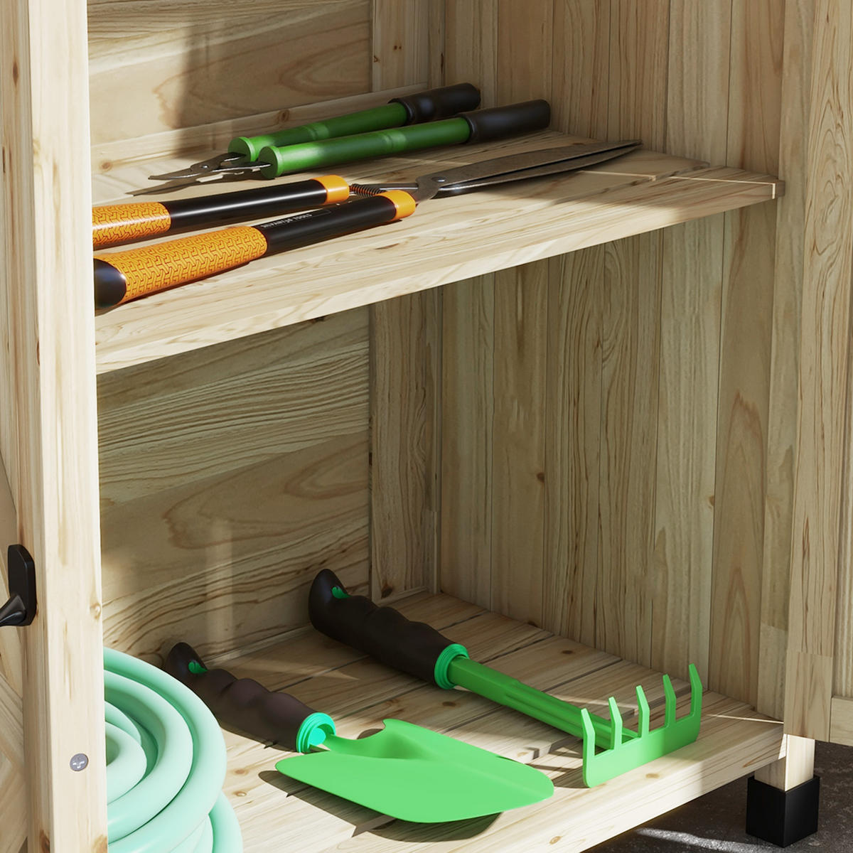 PFLANZTISCH DE-18939 Naturholz - Naturfarben, Holzwerkstoff (90.5/41/124.5cm) - ComfortXL