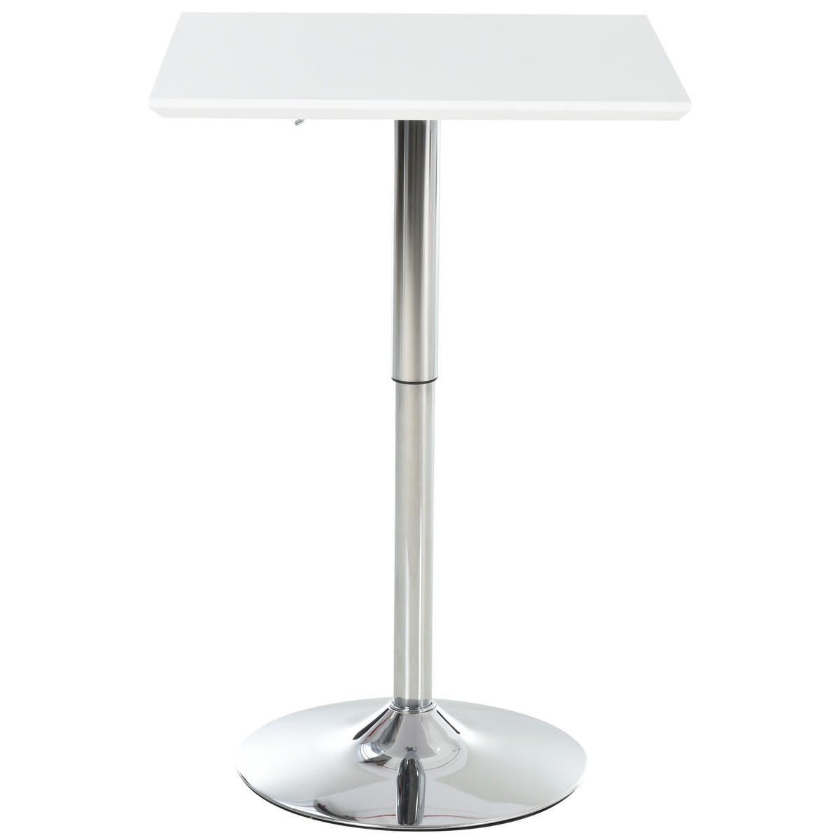 BARTISCH Weiß 1 Stück - Weiß, Naturmaterialien (60/60/92cm) - GiPP