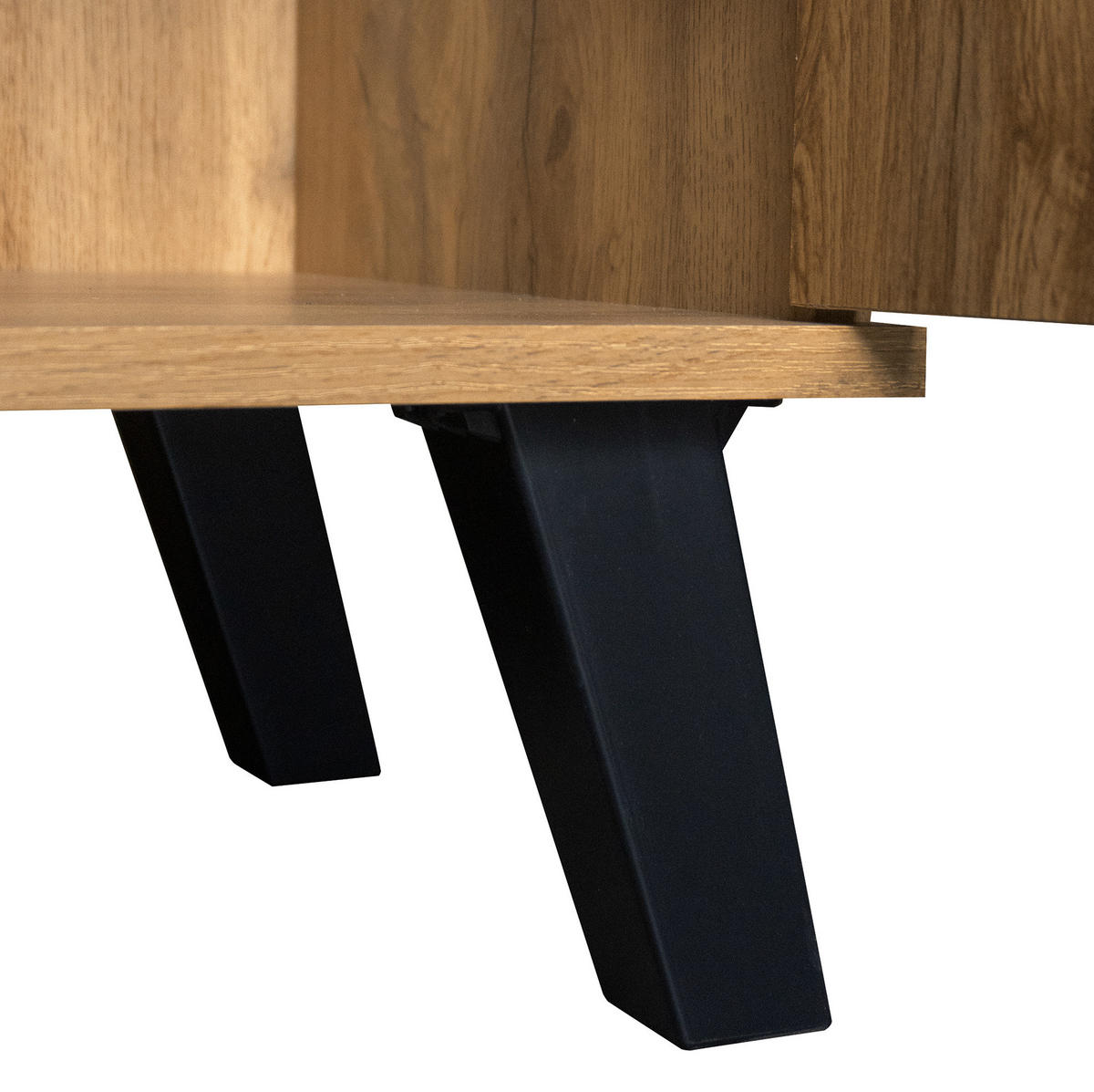 SIDEBOARD 160.5/35.5/78 cm Holzfarbe aus Spanplatte mit 4 Türen - Naturfarben, Holzwerkstoff (35.5/78/160.5cm) - OKMYHOME