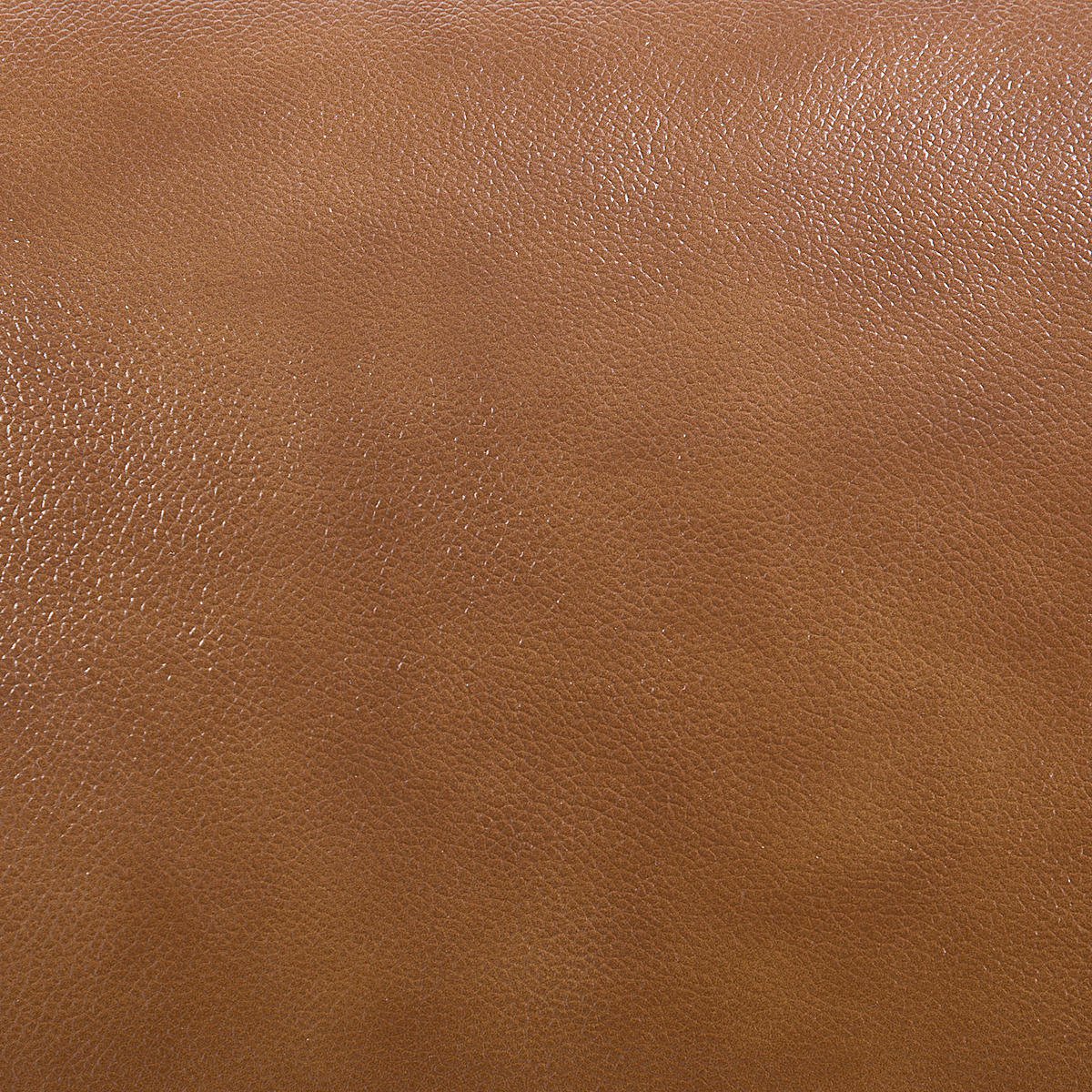SESSEL Leder goldbraun Horten - Braun, Leder/Kunststoff (115/89/85cm) - Beliani