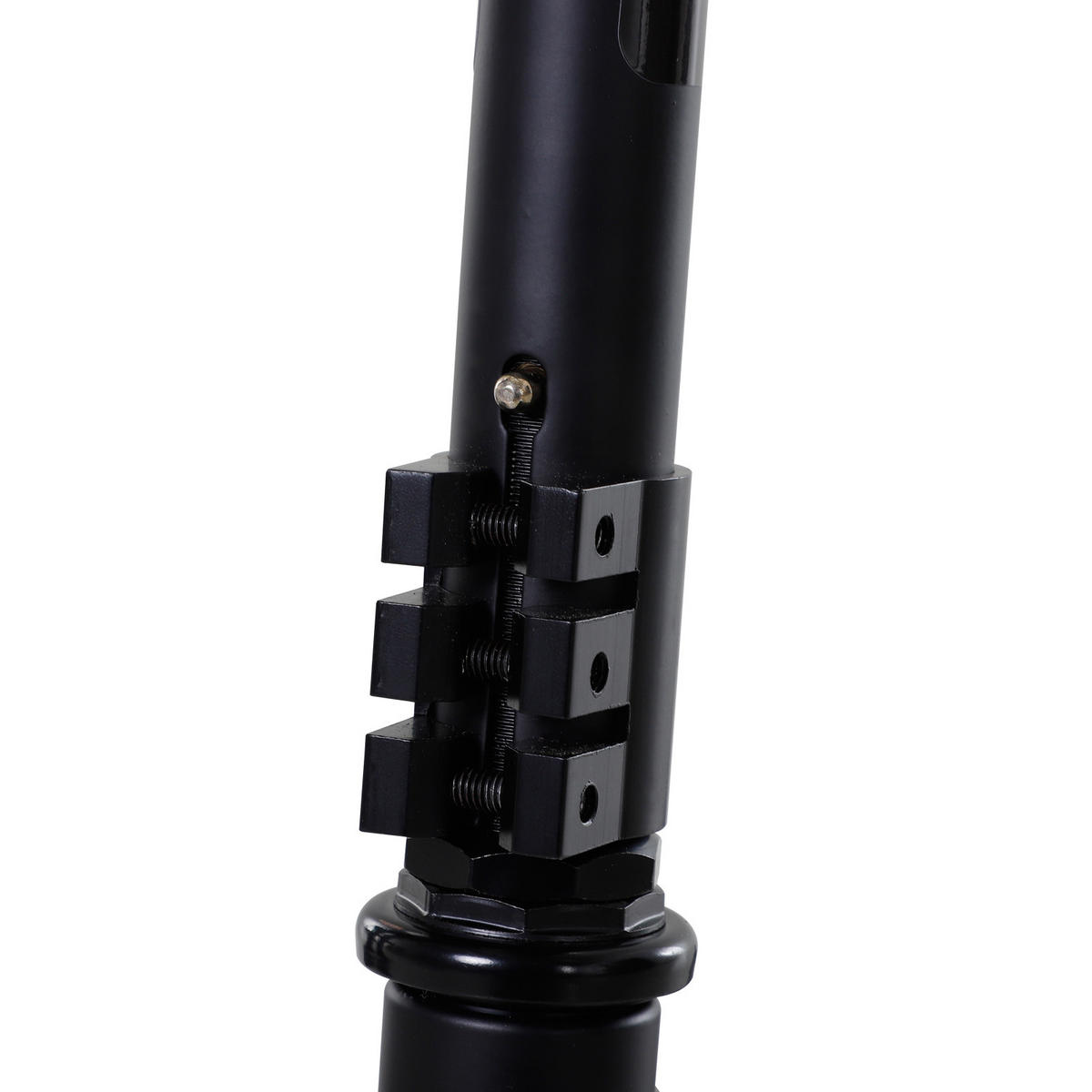 SCOOTER, Aluminium, Schwarz, L68 x B47,2 x H86 cm - Schwarz, Metall (68/47.2/86cm) - HOMCOM