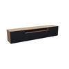 LOWBOARD TILO-W - 200 x 40 x 41 cm - Schwarz/Eiche Artisan, Holzwerkstoff (200/40/41cm) - ALTDECOR