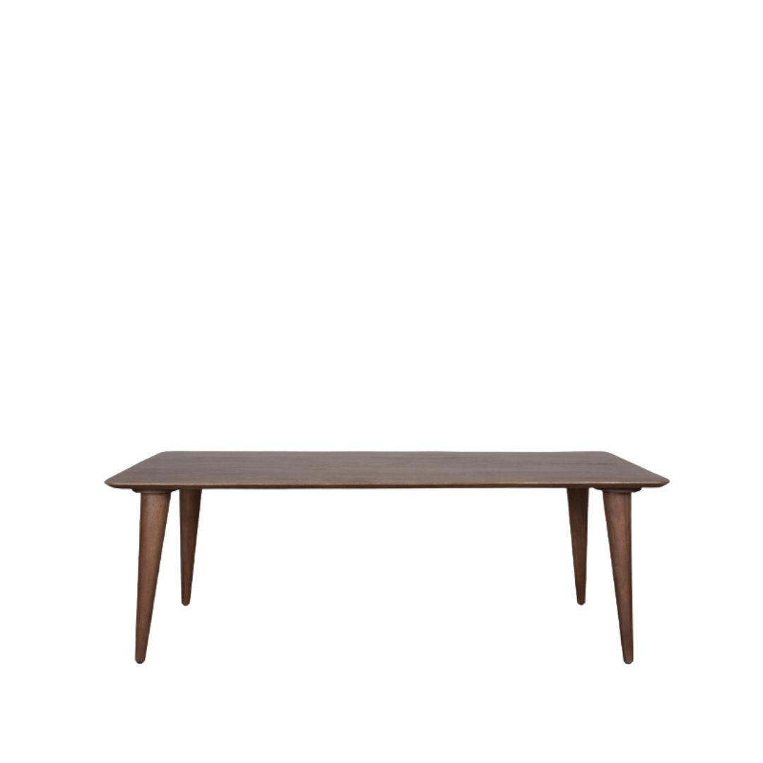 ESSTISCH Fly - Brown - 250/100/76 cm - Braun, Holz (100/250/76cm) - LABEL51