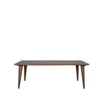 ESSTISCH Fly - Brown - 250/100/76 cm - Braun, Holz (100/250/76cm) - LABEL51