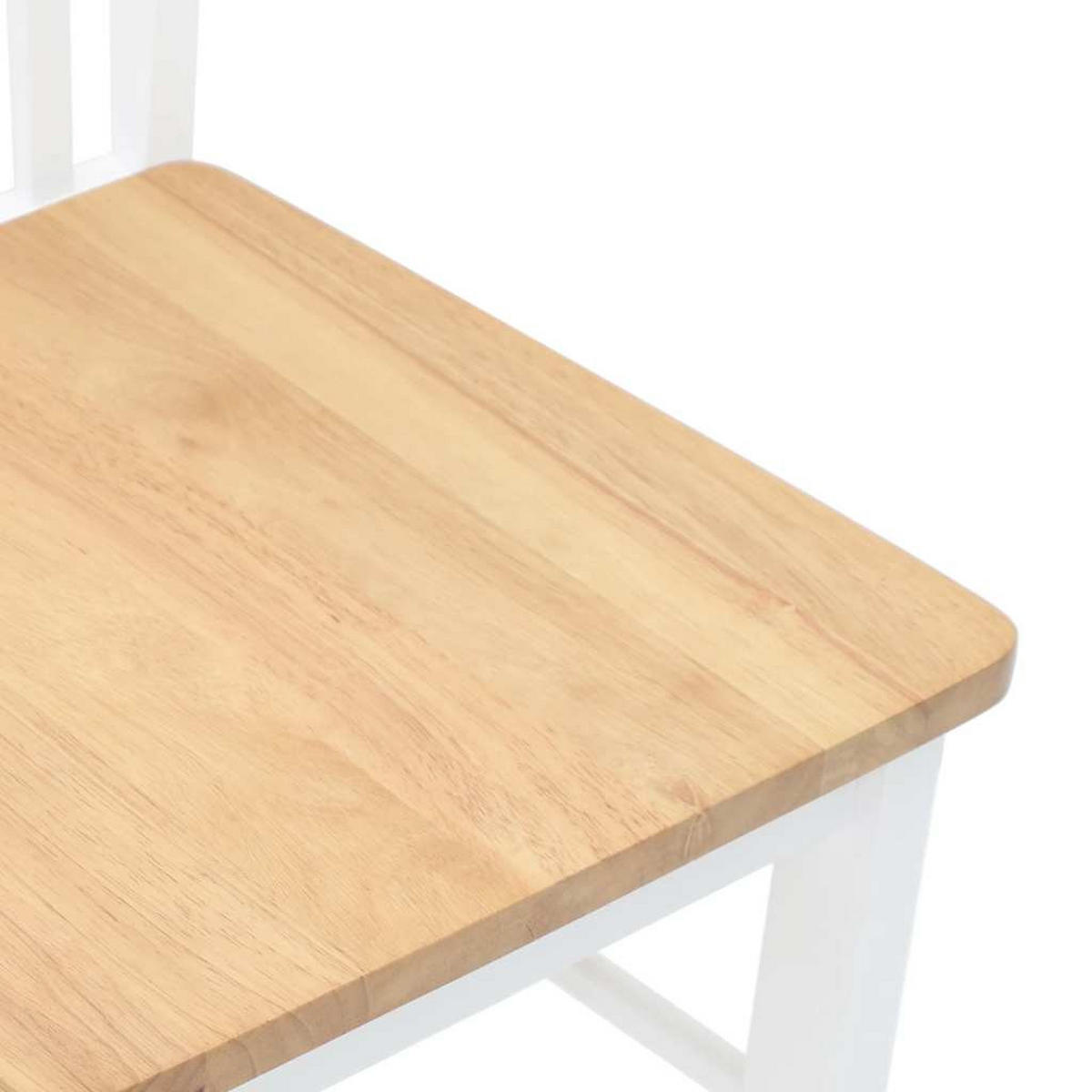 STUHL-SET 2 Stk Zornhain 42.5/94/53.5 cm - Weiß, Holz (42.5/94/53.5cm) - ZMH