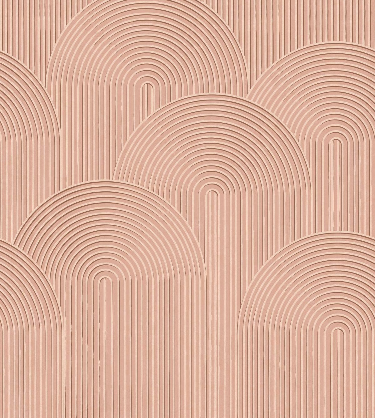 FOTOTAPETE 3D Muster 250 x 279 cm - Pink, Papier (250/279cm) - ESTAhome