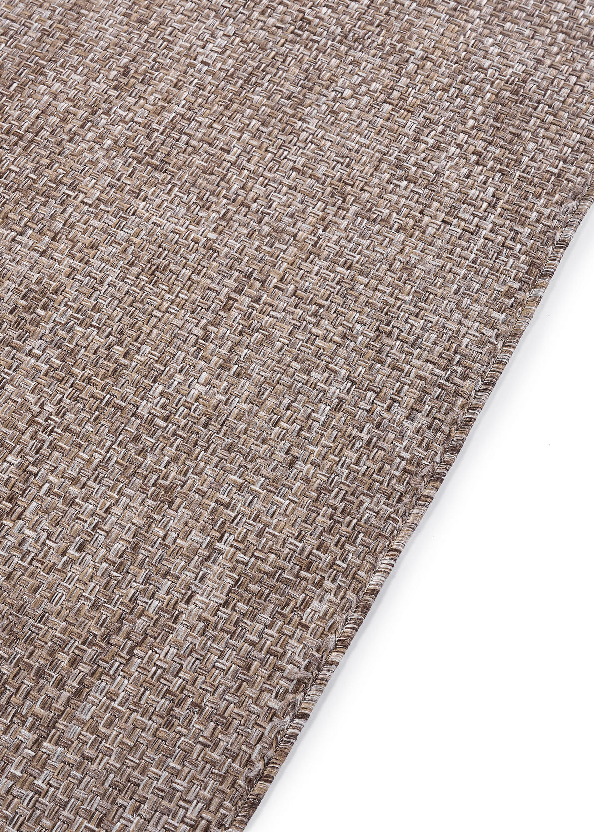 TEPPICH YUCANA Braun Outdoor Flachgewebe 160/230 cm - Braun, Textil (160/230cm) - Tapiso