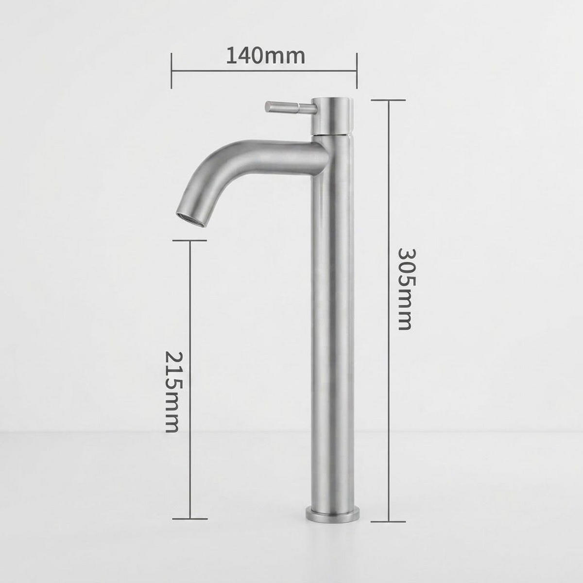 BADEZIMMERARMATUR, 30,5 x 14 cm, silber - Silberfarben, Metall (38/5/18cm) - Vallsero