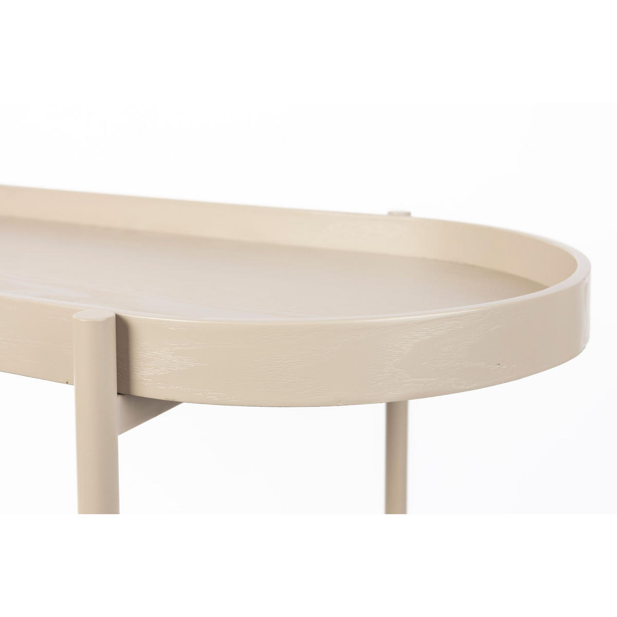 KONSOLENTISCH Amaya Konferenztisch / Wandtafel Holz 85x39 Beige - Beige, Holz (39/85/76cm) - Housecraft Living