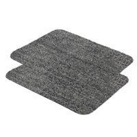 FUSSMATTE FÜR INNEN ENTRA 2ER SET - Anthrazit, Textil (40/60cm) - Astra
