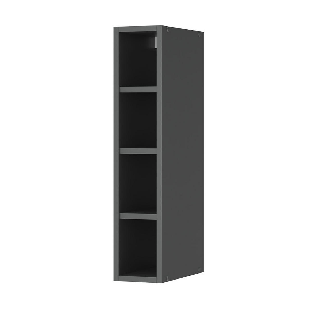 HÄNGESCHRANK Fame-Line Anthrazit 15 cm - Anthrazit, Holzwerkstoff (15/72/32.5cm) - Vicco