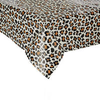 TISCHDECKE Waterproof 130x160 cm - Schwarz/Braun, Textil (110/110cm) - Butlers
