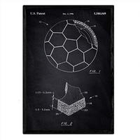POSTER Fußball Patent A3 Rahmenlos - Klar, Papier (29.7/5/42cm) - Nacnic