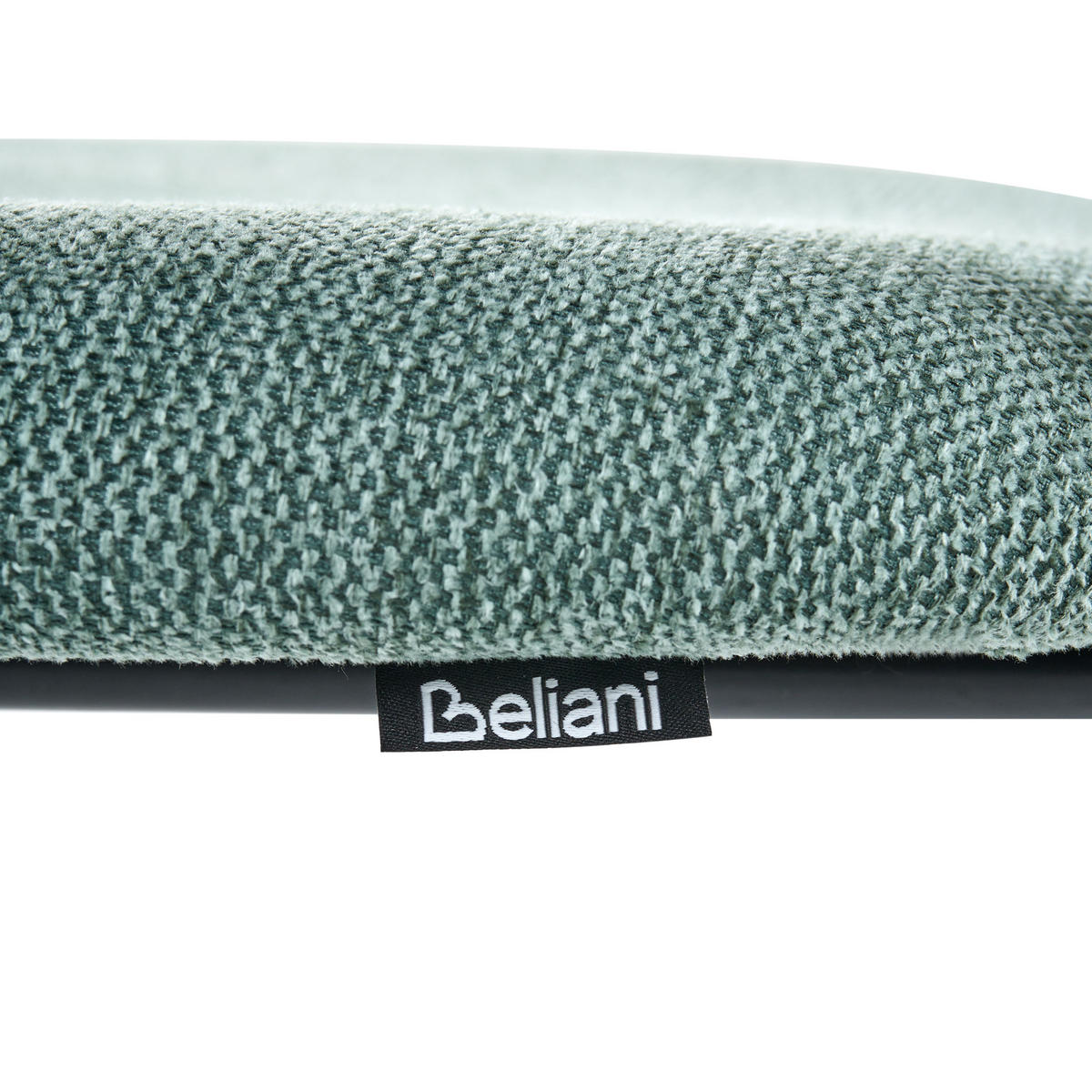 ESSZIMMERSTUHL 4er-Set Stoff Grün Riley - Grün, Textil (48/83/52cm) - Beliani