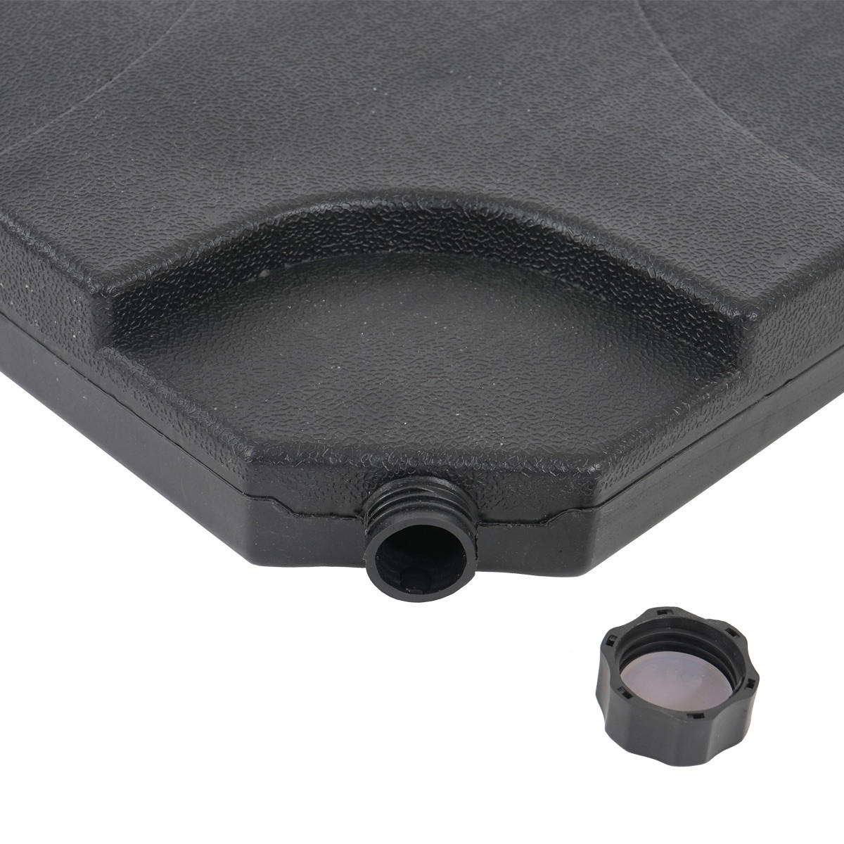 AMPELSCHIRM I Cremeweiß 300/300 cm - Weiß, Textil (360/300cm) - MCW